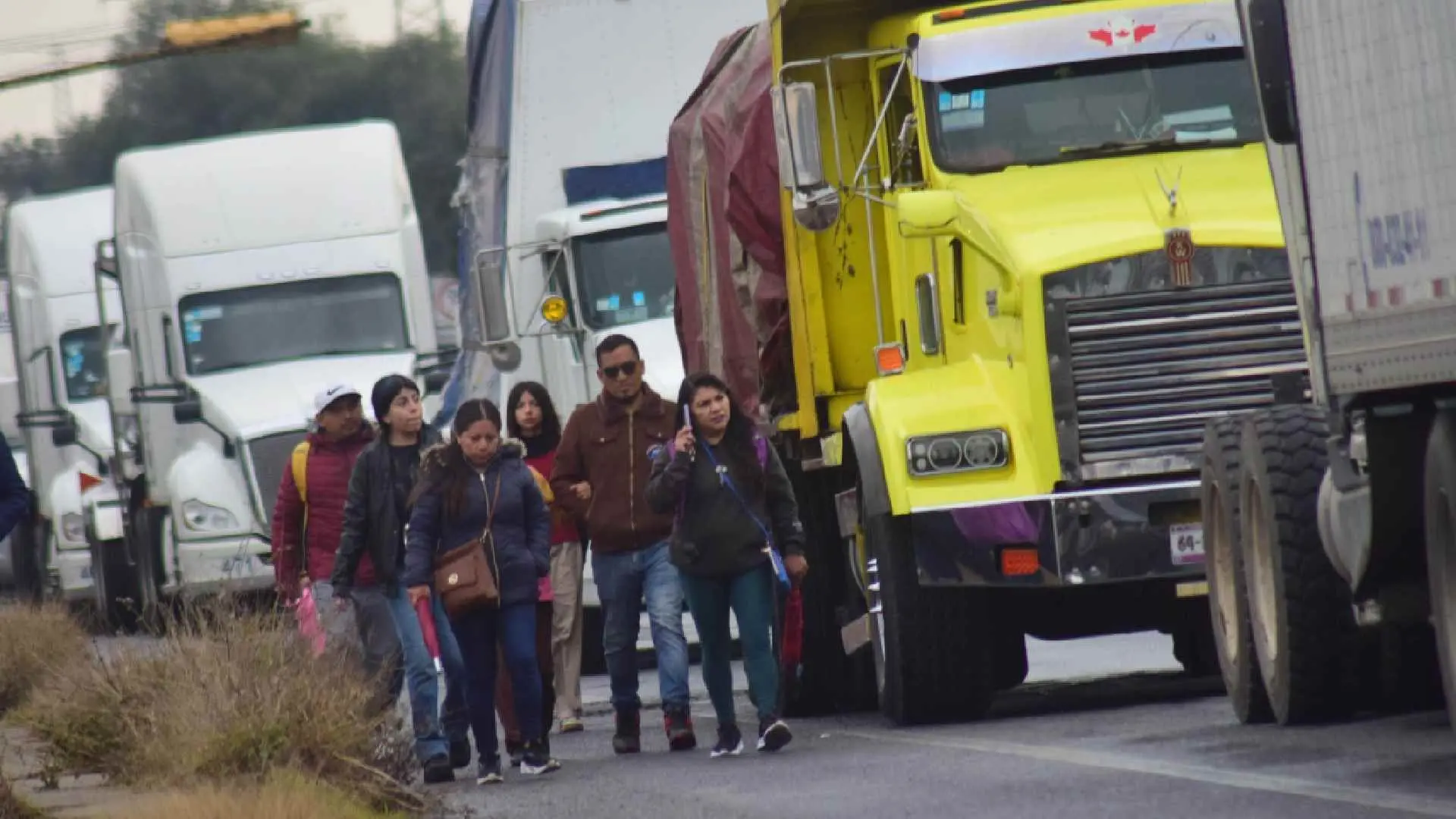 El estado de las carreteras y autopistas bloqueadas en México este 23 de noviembre