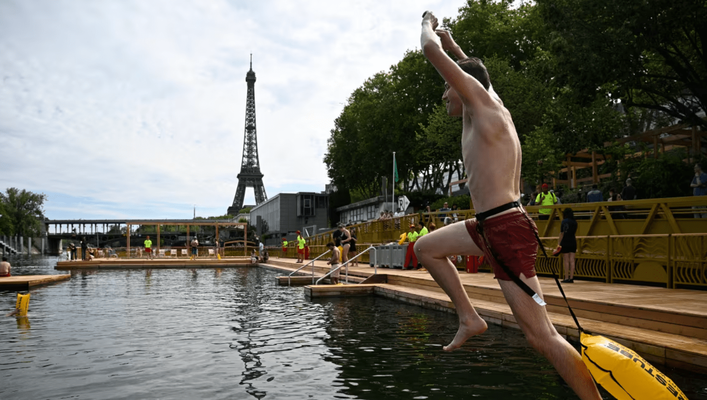 Nadar en el río Sena después de 100 años: cómo fue la experiencia en parís