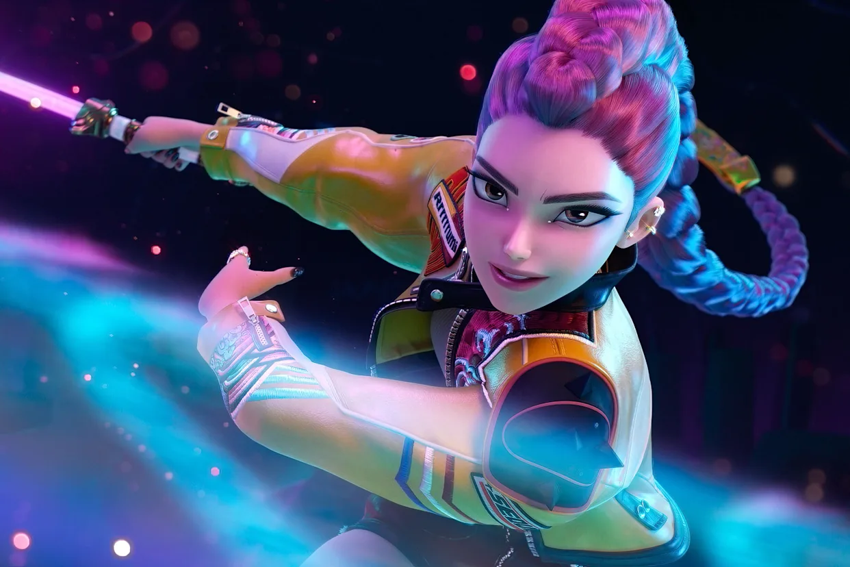 Paso a paso: La trenza de estambre para el disfraz de Rumi de KPop Demon Hunters 2025