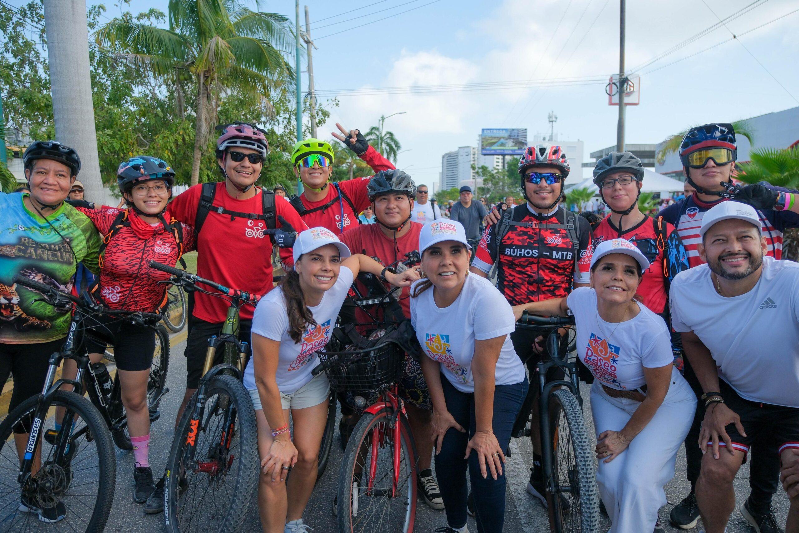 Encabeza Mara Lezama la segunda edición del Paseo Cancunense