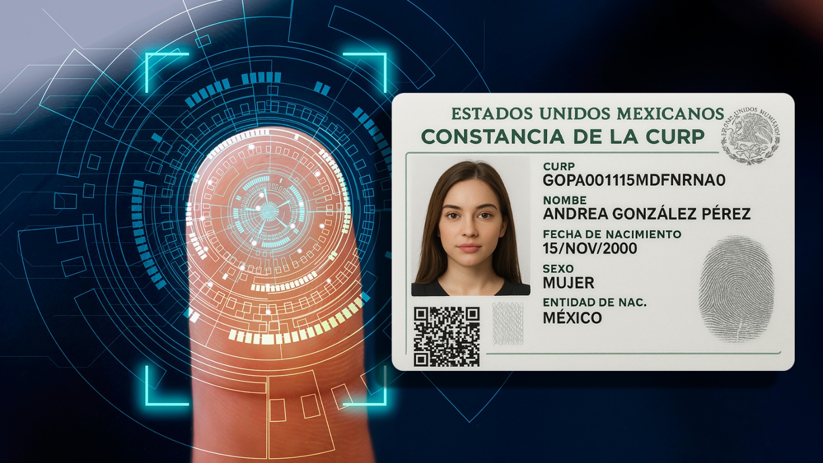 La CURP biométrica será obligatoria en México a partir de febrero de 2026