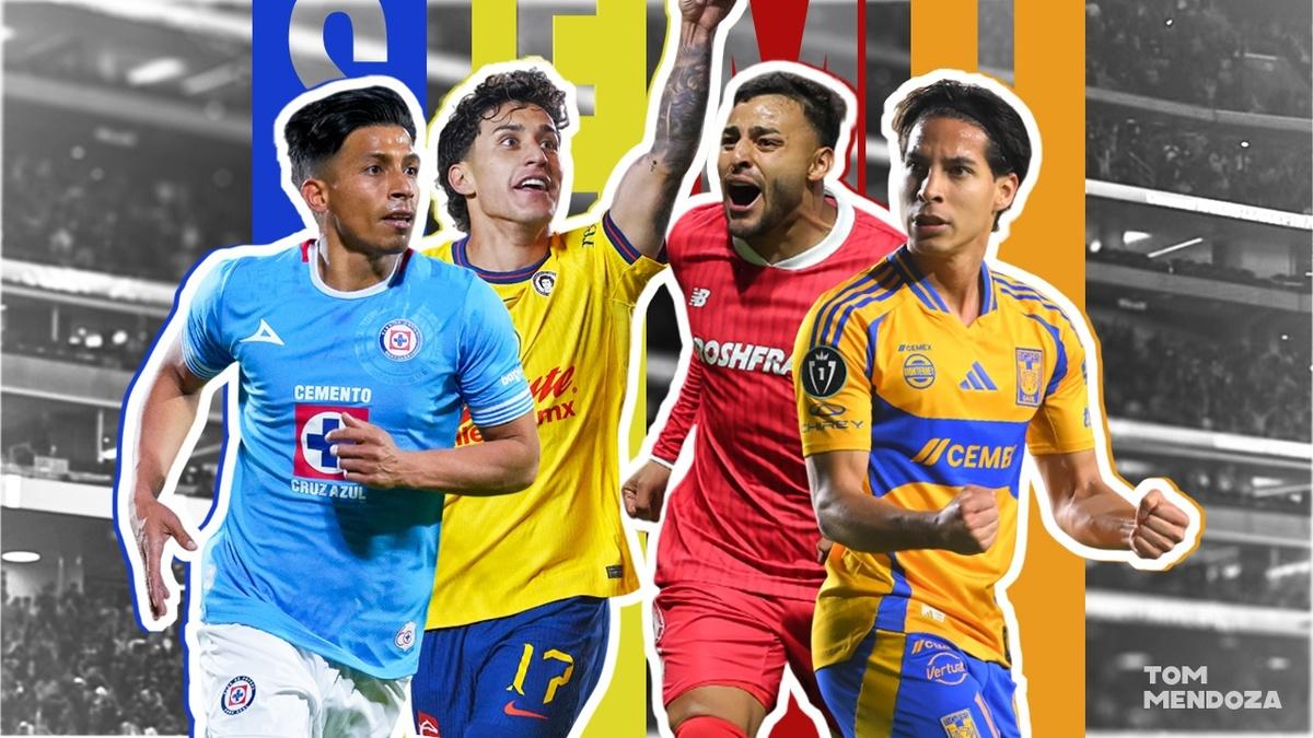 Semifinales Liga MX: América, Tigres, Cruz Azul y Toluca van por la gloria