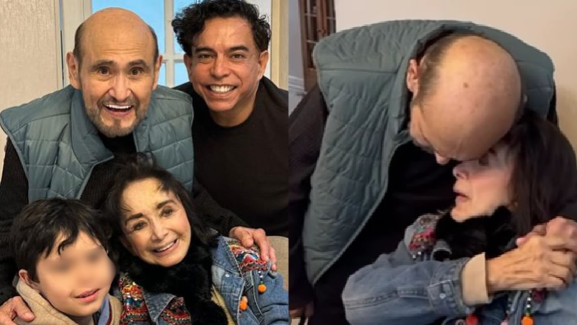 Emotivo reencuentro de María Antonieta de las Nieves y Édgar Vivar conmueve en redes