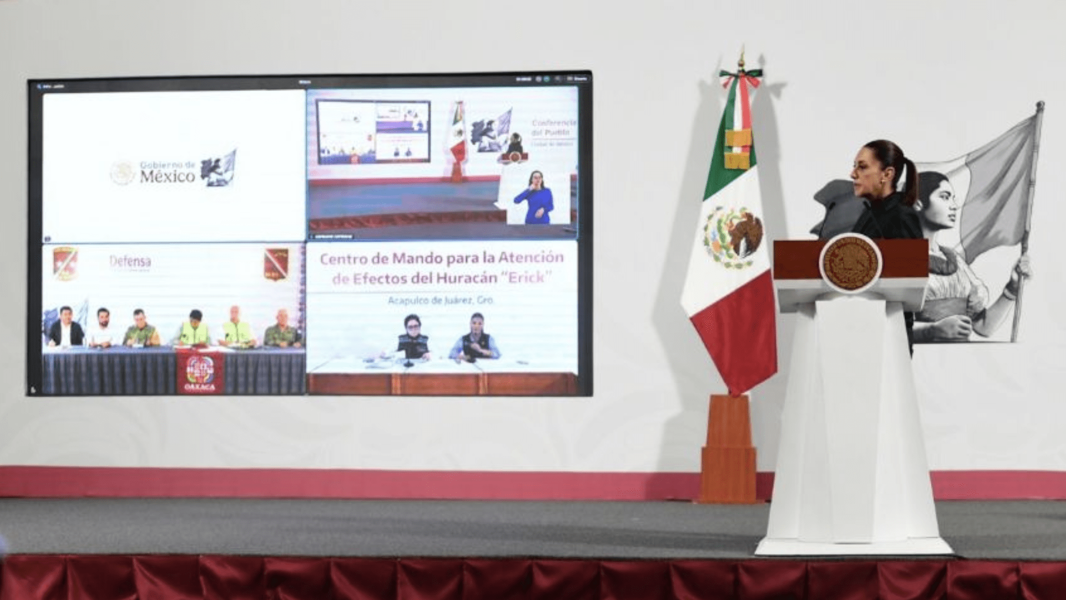 Huracán Erick impacta México: Primeros efectos y alerta oficial