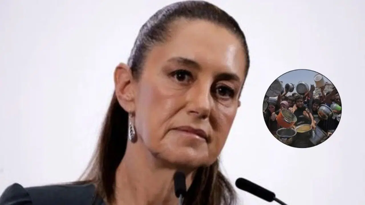 Sheinbaum analiza propuesta para acoger niños huérfanos de Gaza en México