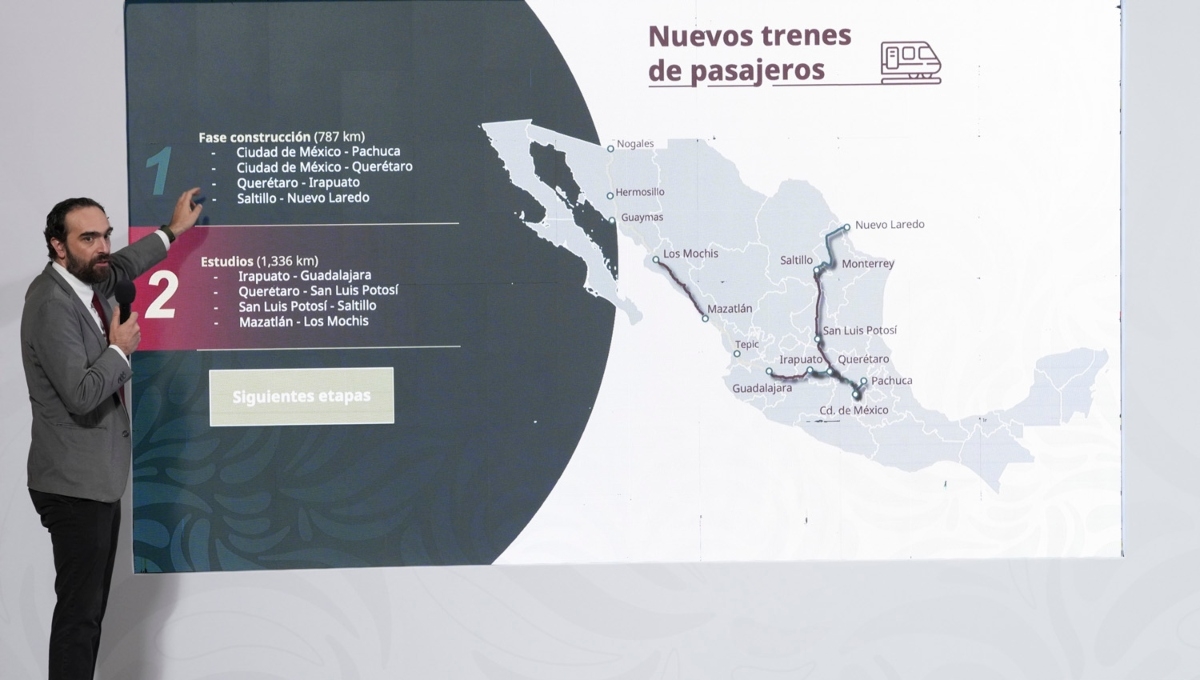 Avance clave en trenes de pasajeros: CDMX-Pachuca y CDMX-Querétaro