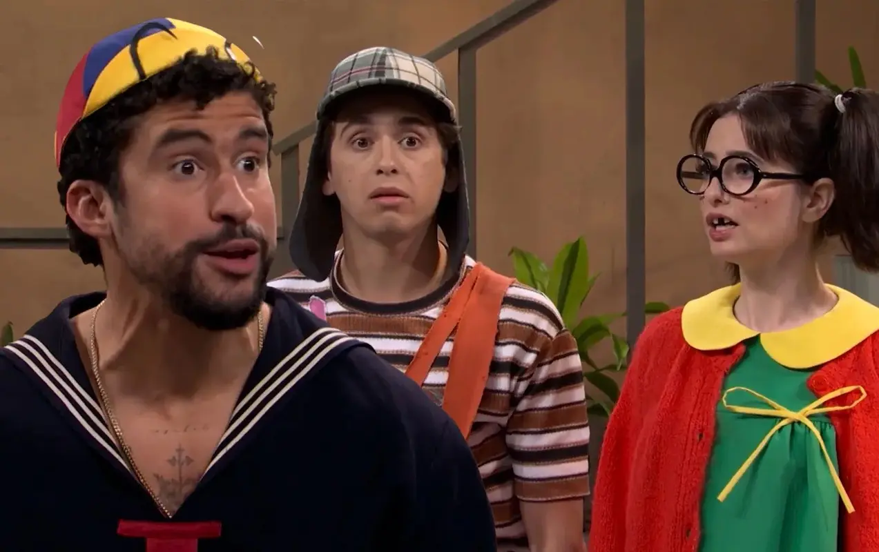 Bad Bunny revive al ‘Chavo del 8’ en Saturday Night Live