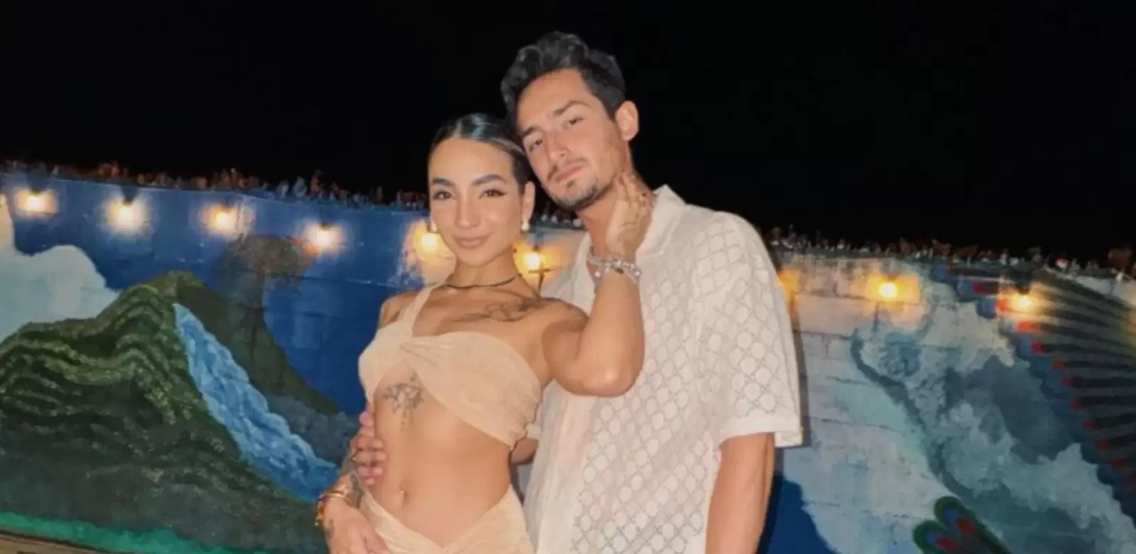 Leslie Gallardo Emilio Osorio: el encuentro cordial en la primera fila de Zafira