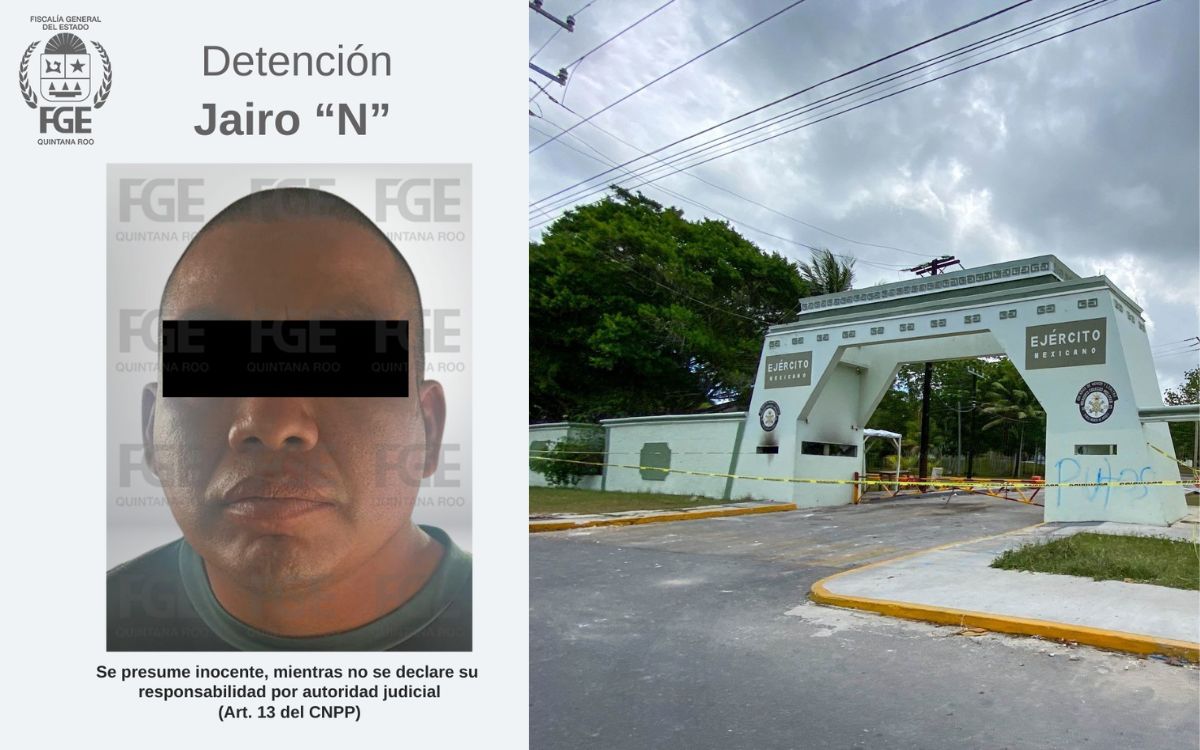 Juez dicta prisión preventiva a militar por abuso de niña en Cozumel