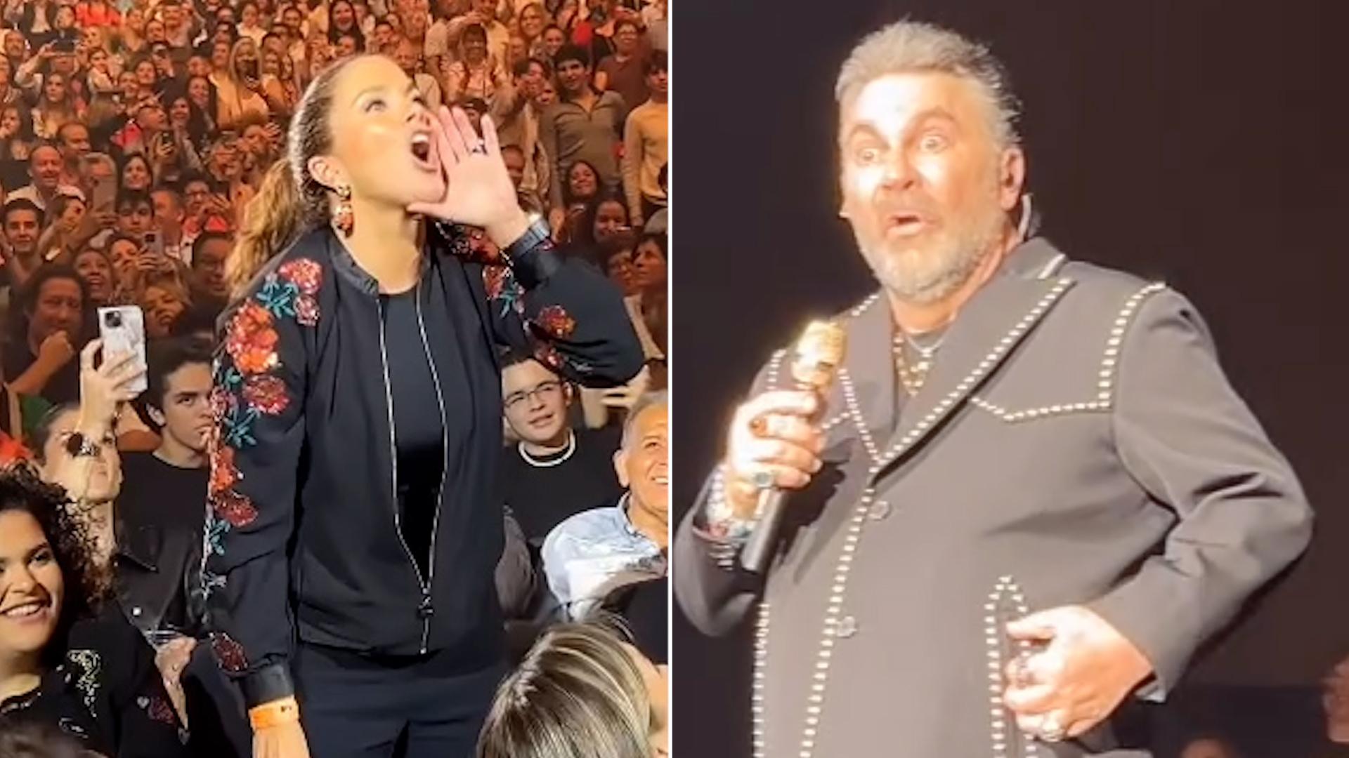Lucero y Mijares recrean escena con beso: Lucerito grita ‘qué asco’