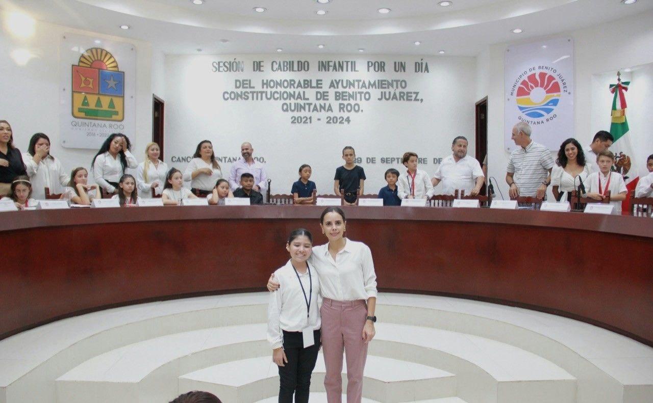 Cabildo Infantil 2025: niños de Cancún decidirán el rumbo de su comunidad
