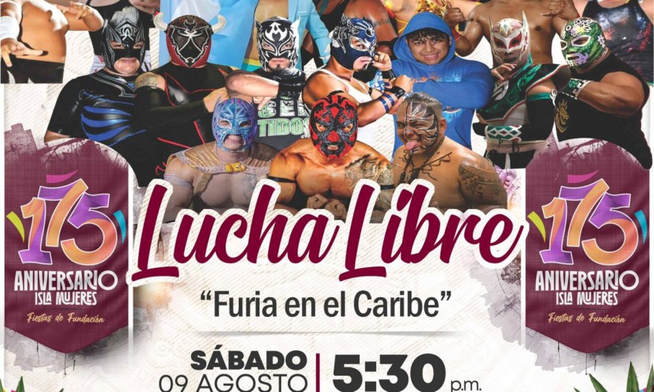 Gobierno municipal invita a la función ‘furia en el caribe’ en Isla Mujeres
