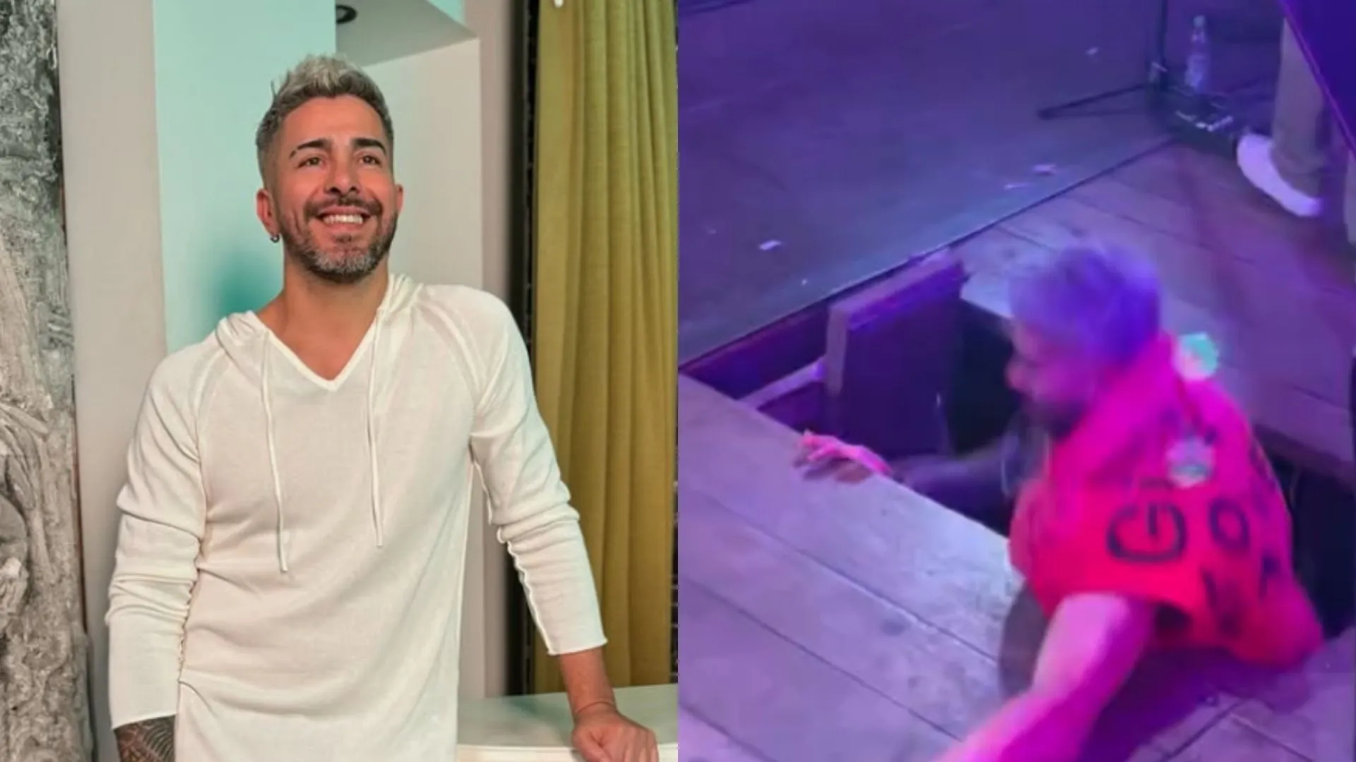 Pablo David Ortiz de Dale Q’ Va sufre impactante caída en concierto