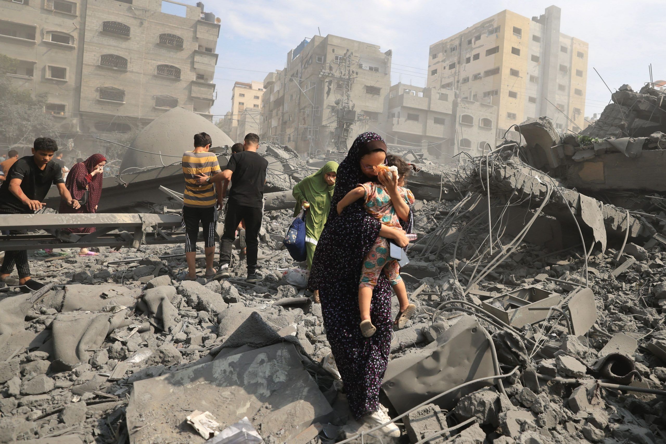 La guerra en Gaza: Francia, Alemania y Reino Unido exigen un alto el fuego y el desarme de Hamás