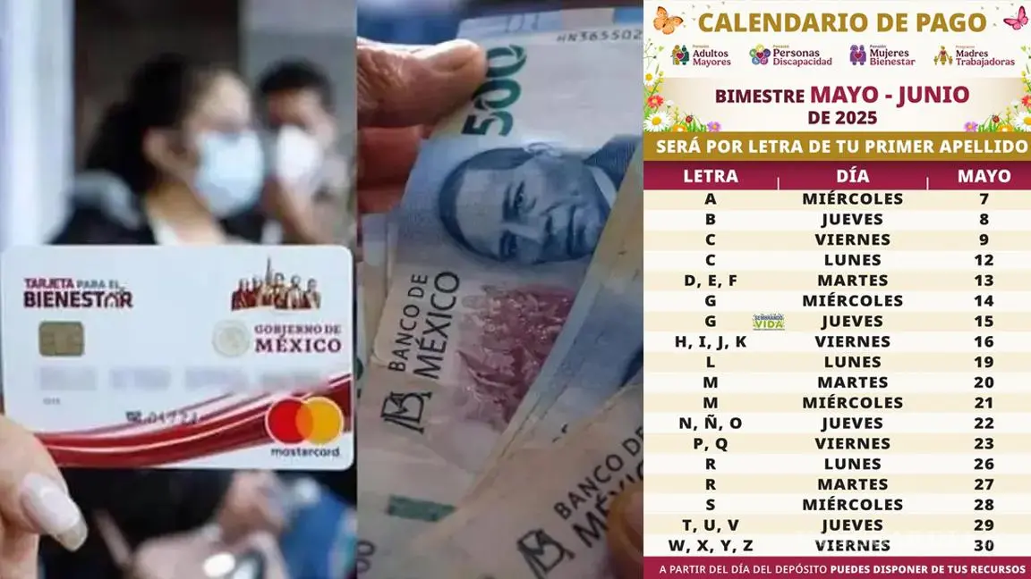 Pensión Bienestar: Aviso urgente para apellidos N, Ñ y O este 22 de mayo