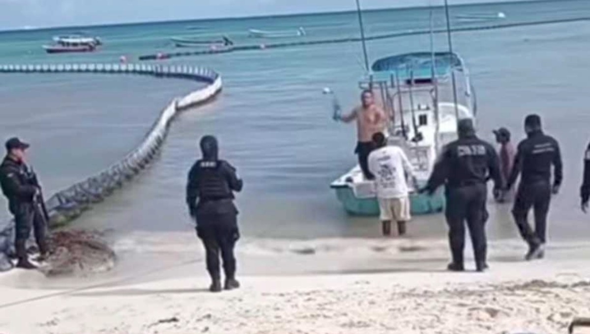 Playa del Carmen: Suspenden a policías tras muerte de pescador