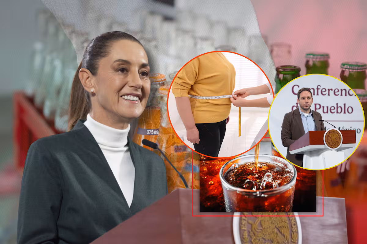 Claudia Sheinbaum busca reducir consumo de bebidas azucaradas por salud