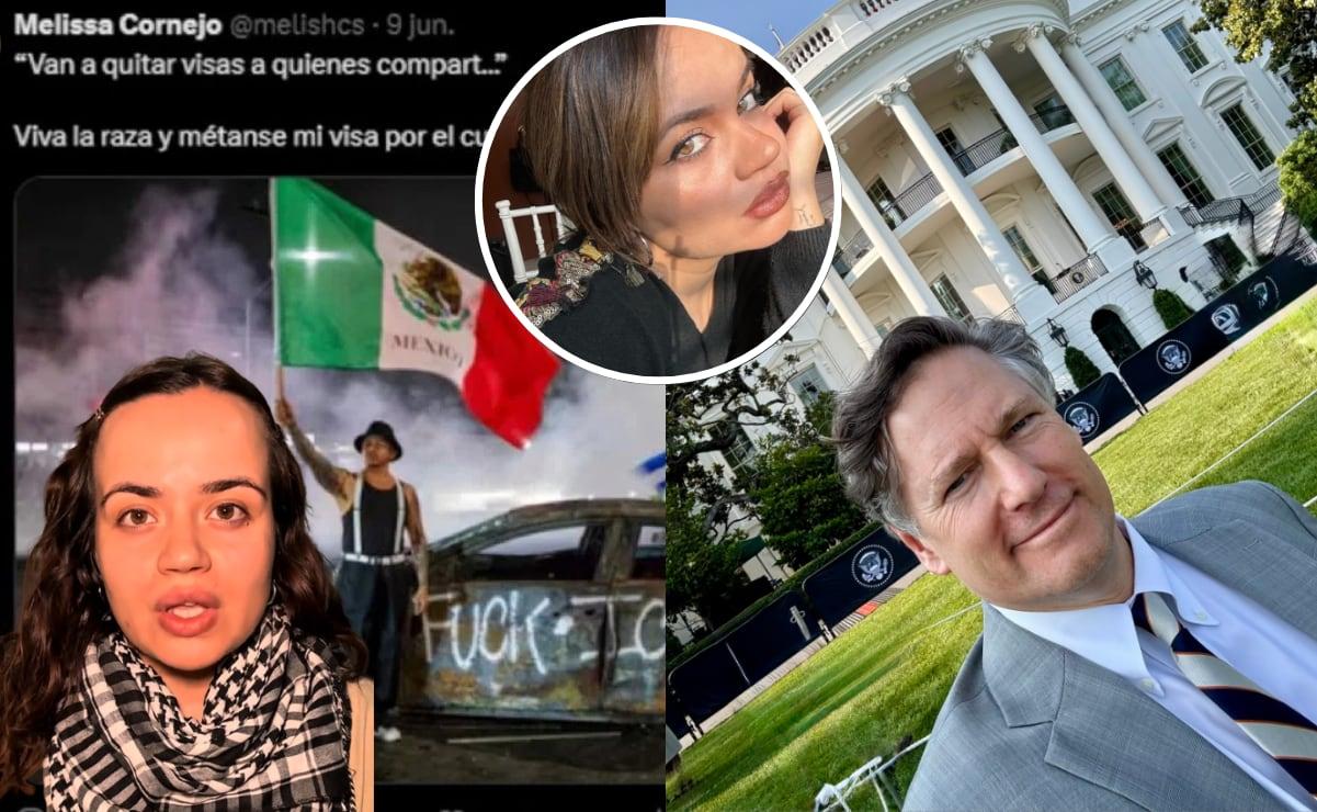 Visa Melissa Cornejo: Subsecretario Landau da orden por polémico post X