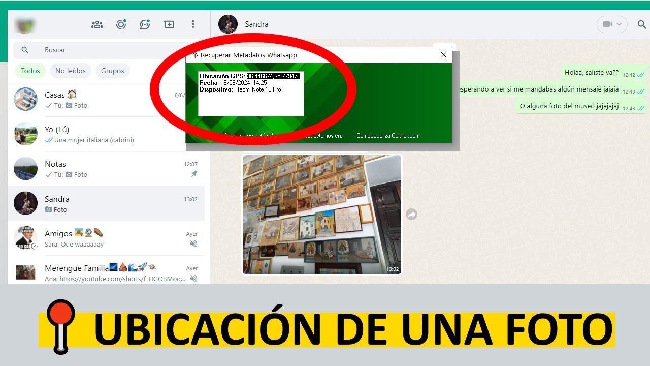 Identificar la ubicación de una foto de Whatsapp: La ciencia detrás del misterio